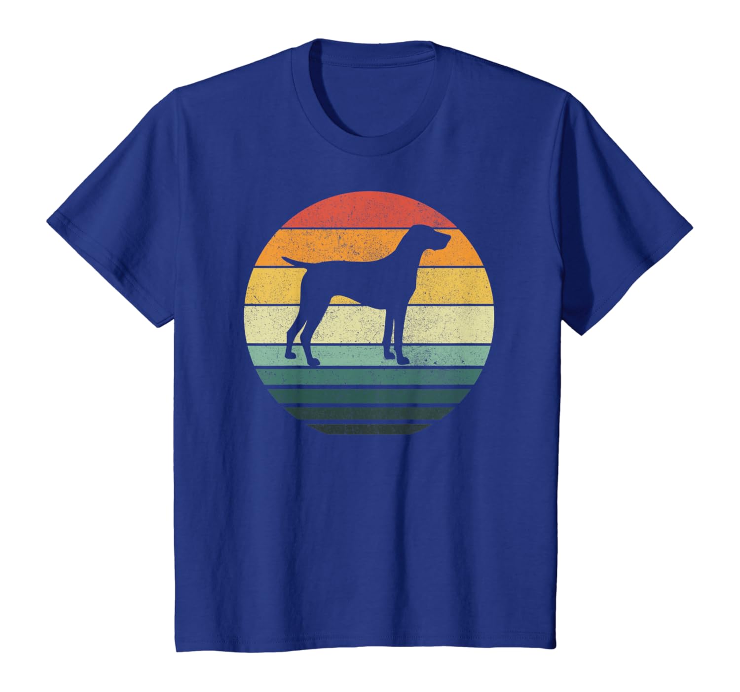 Amazon Com German Shorthaired Pointer Dog Breed Sunset Retro