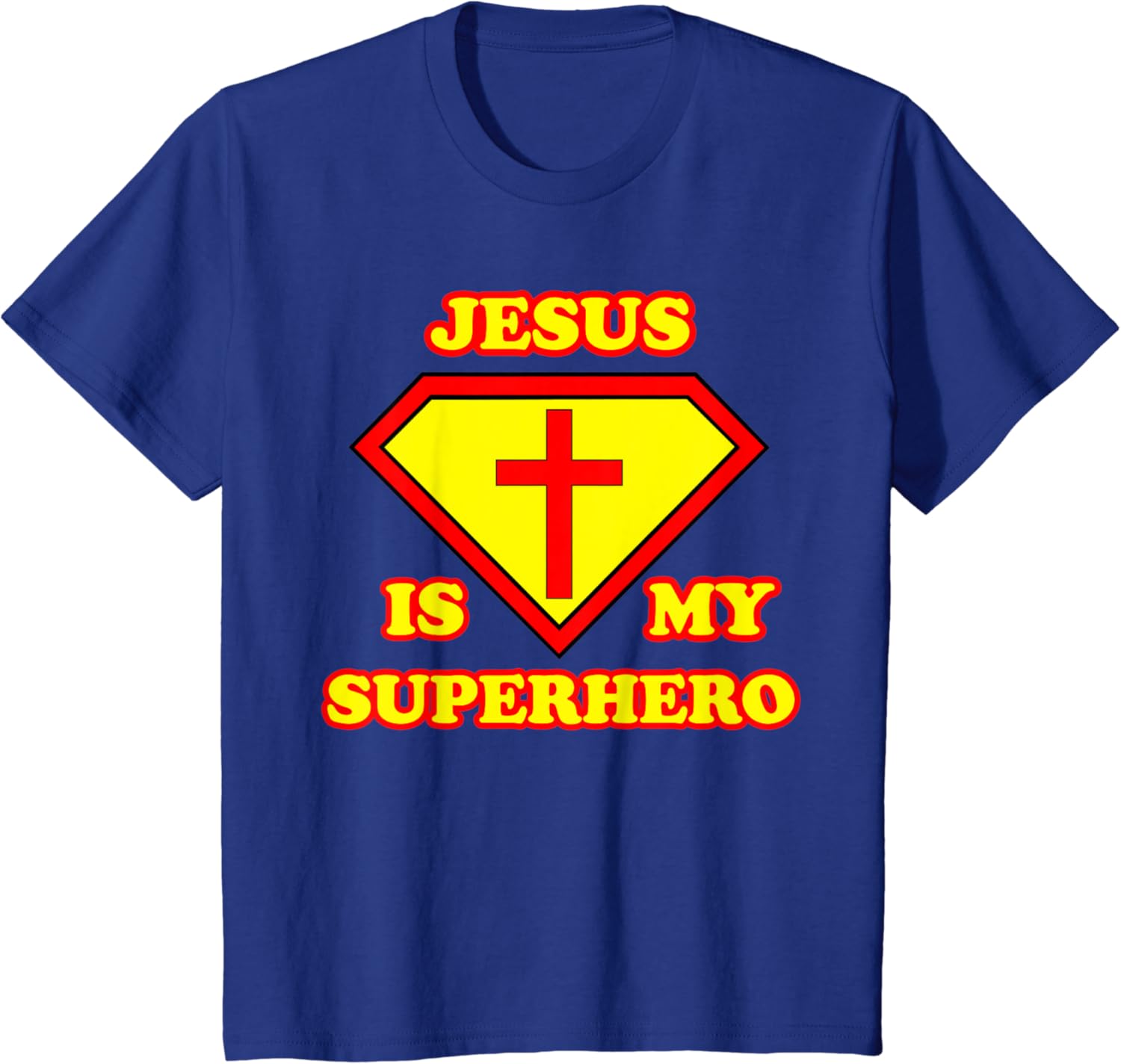 Jesus is my superhero t shirt Clearance