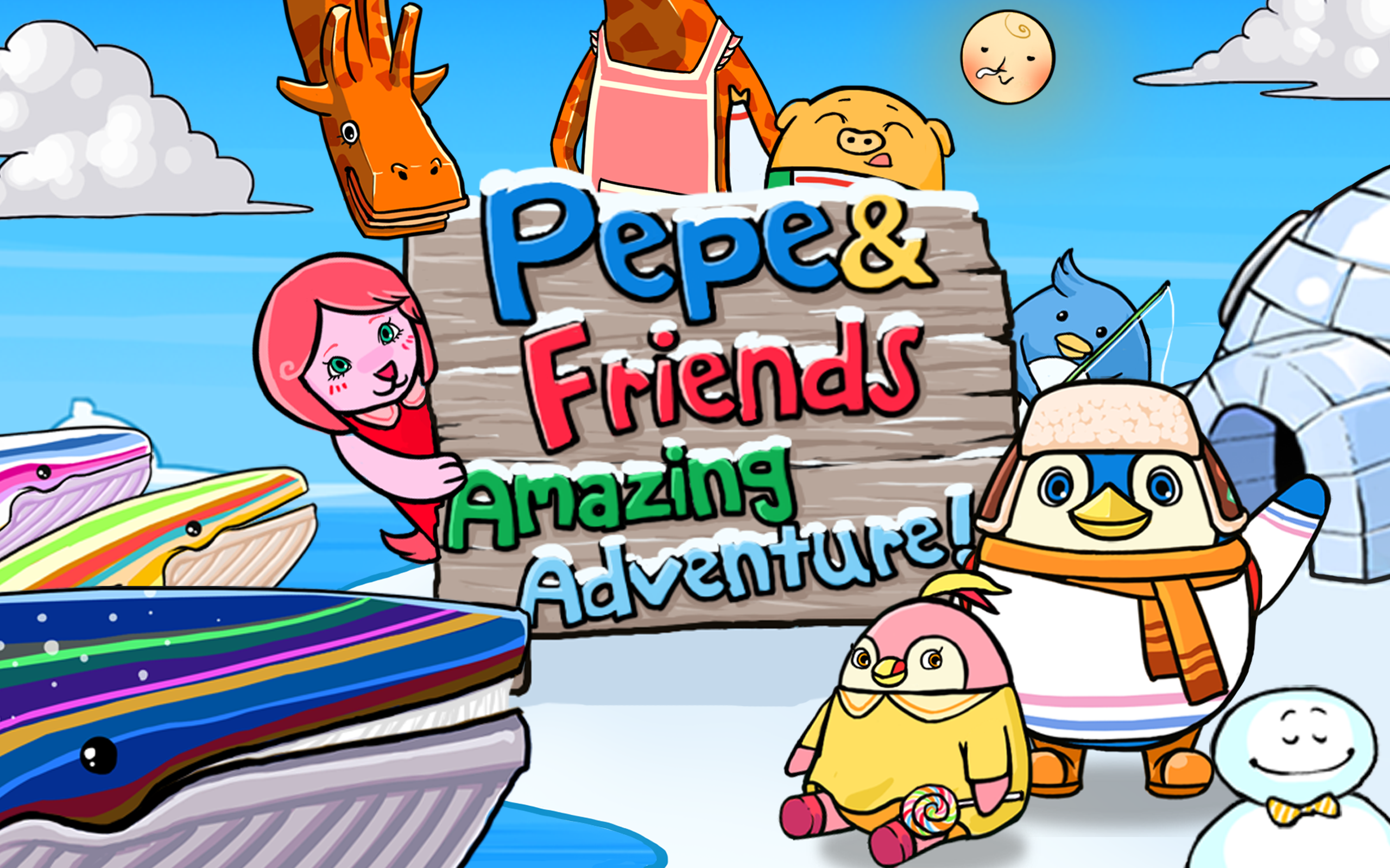 pepeページ Pepe & Friends, Amazing Adventure - Free Play Storybook - App