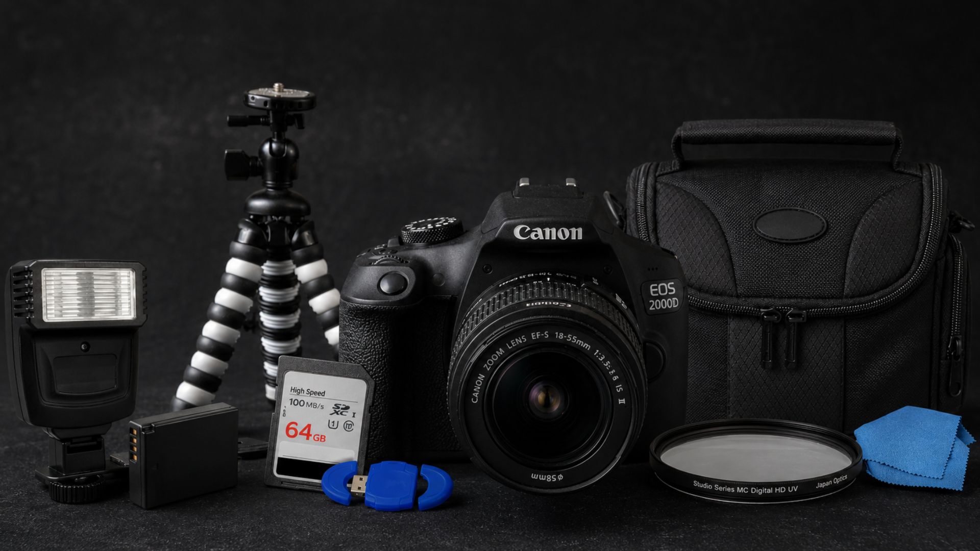 Amazon.com : Canon EOS 2000D (Rebel T7) DSLR Camera with EF-S 18