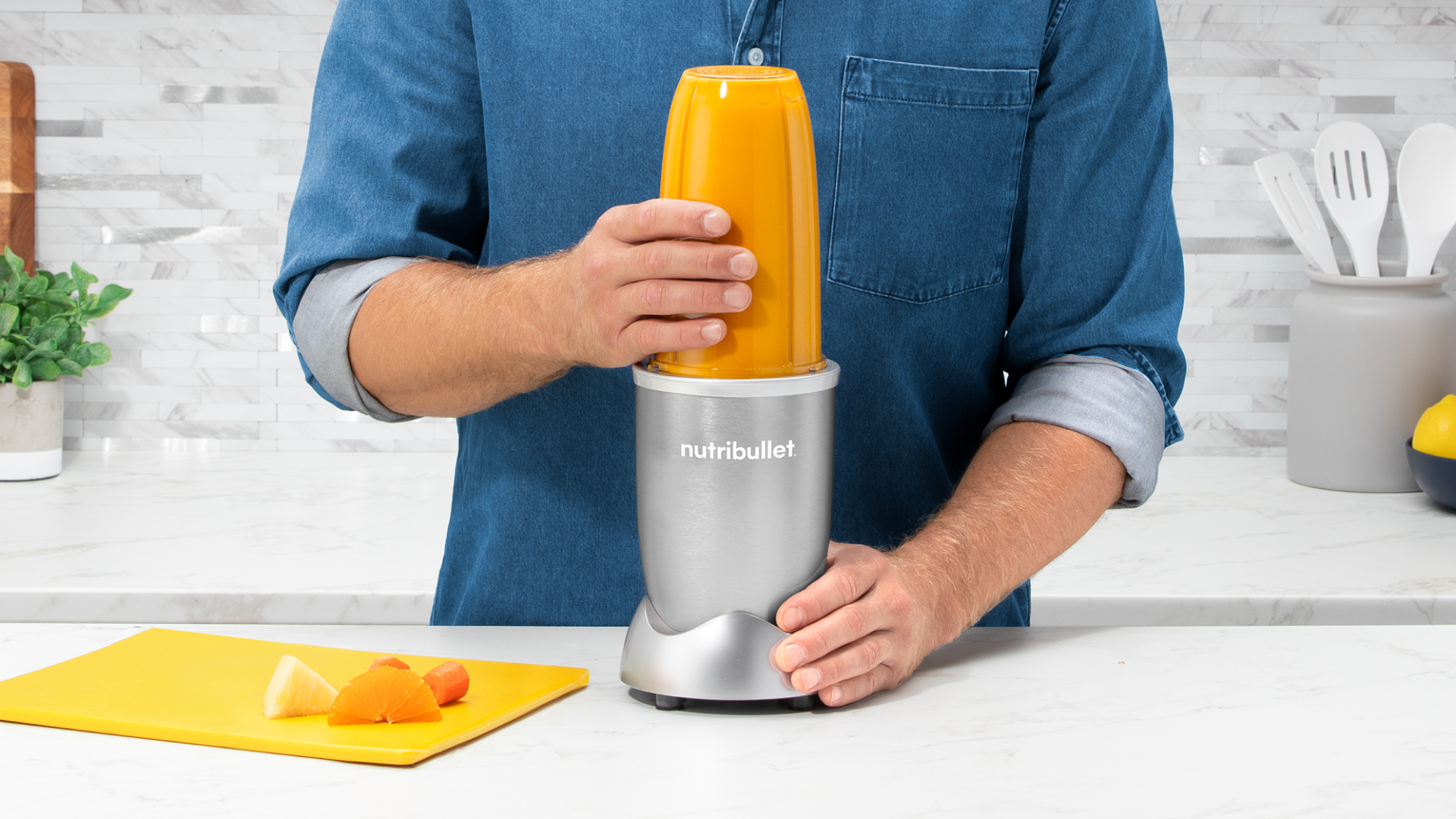 nutribullet Pro 900 Watt, Blender Électrique, Hachoir, tasse de