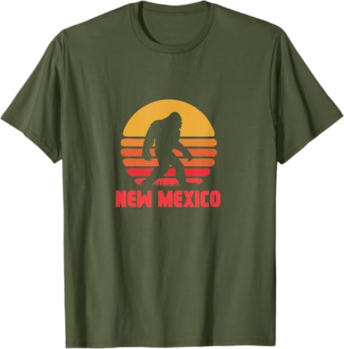 Miniatura 25 de Bigfoot New Mexico State Sasquatch Yeti Urban Legend Retro T-Shirt Black,Asphalt Grey,White,Silver Grey,Brown,Olive Green,Lemon Yellow,Dark Heather