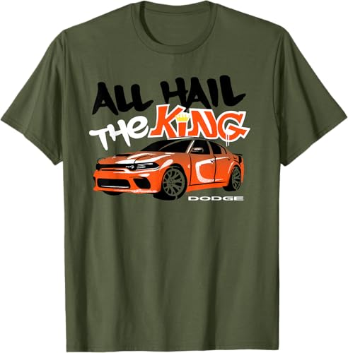 Dodge Camiseta Charger King Daytona, All Hail the King, Last Call, Azul