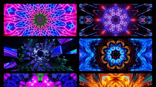Kaleidoscope Color Splendor – Mesmerizing Shifting Patterns for Visual Relaxation Screensaver – vue 4