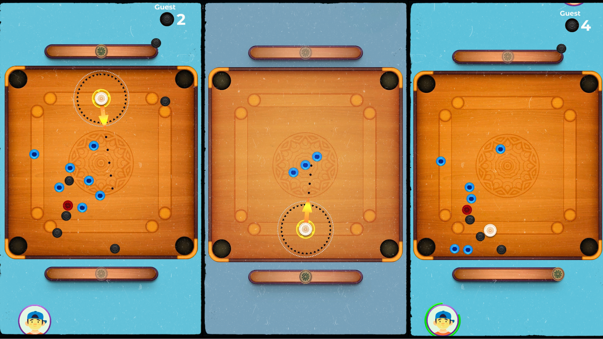 Carrom Board Club Game App on Amazon Appstore