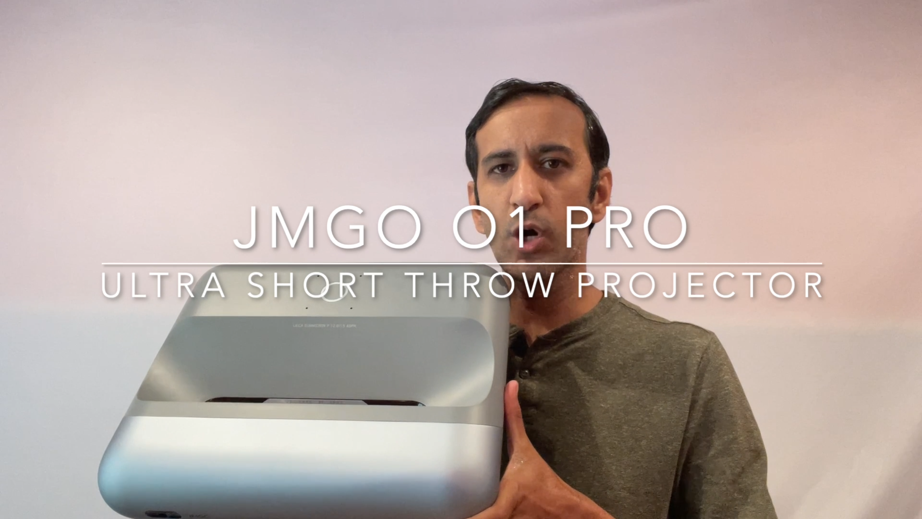 Watch JMGO O1 Pro Ultra Short Throw Projector on Amazon Live