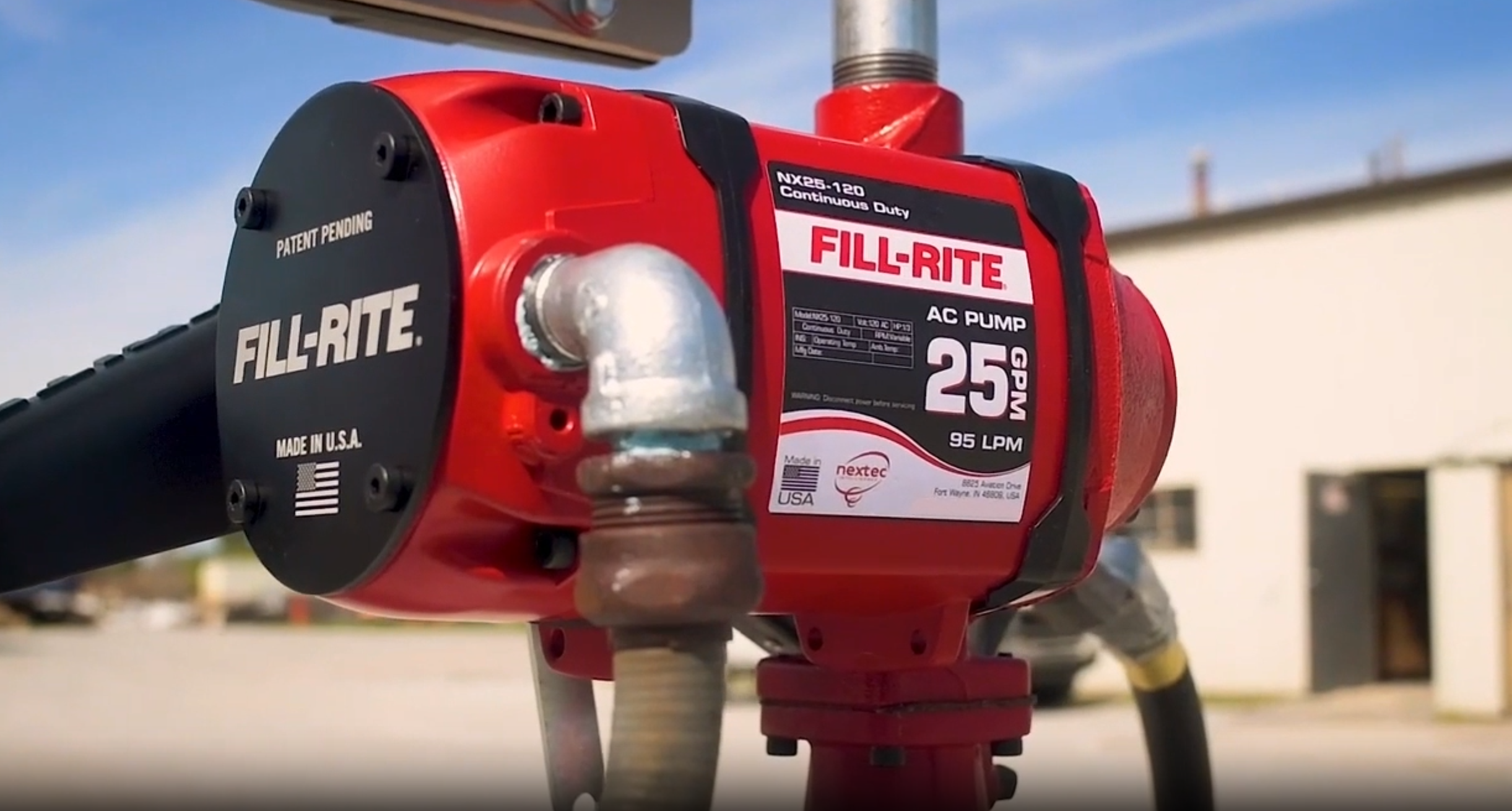 Amazon.com: Fill-Rite NX25-120NB-AA 120V 25 GPM Bung Mounted 1