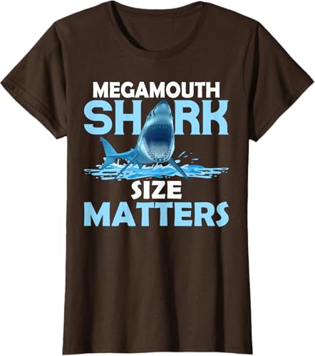 Miniatura 20 de Mega Shark Size Matter Fun Shark Puns T-Shirt Black,Navy Blue,Asphalt Grey,Brown,Olive Green,Dark Heather Grey,Heather Grey,Heather