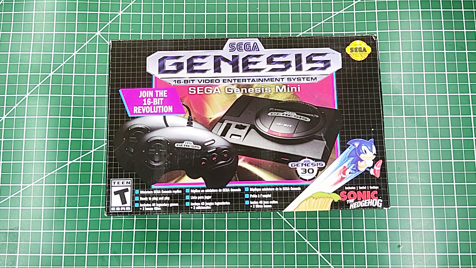 Watch Unboxing the Sega Genesis Mini on Amazon Live