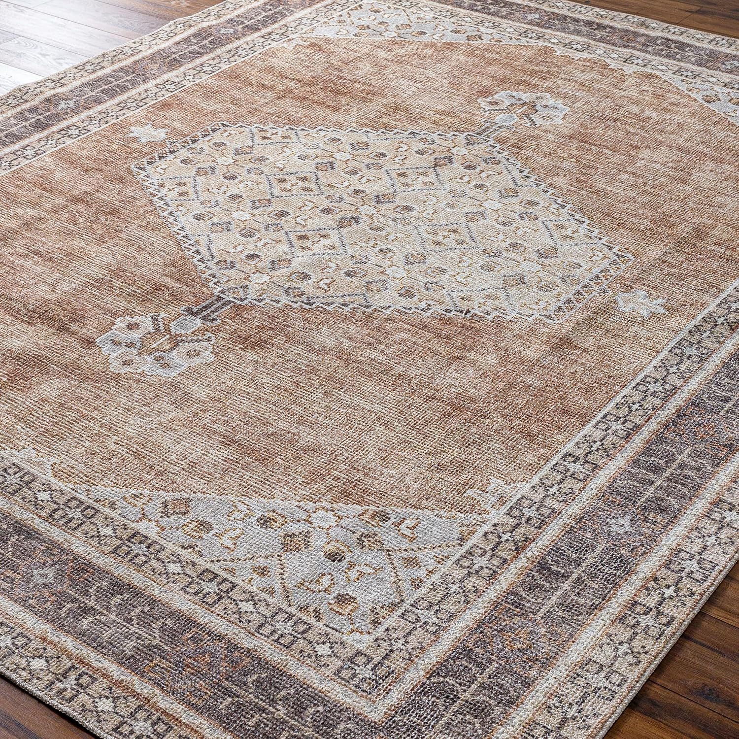 Livabliss x Becki Owens Lila Medallion Area Rug , 2'2" x 3'9", Tan