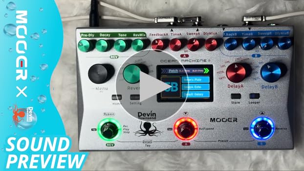 Amazon.com: MOOER Ocean Machine II Premium Dual Delay