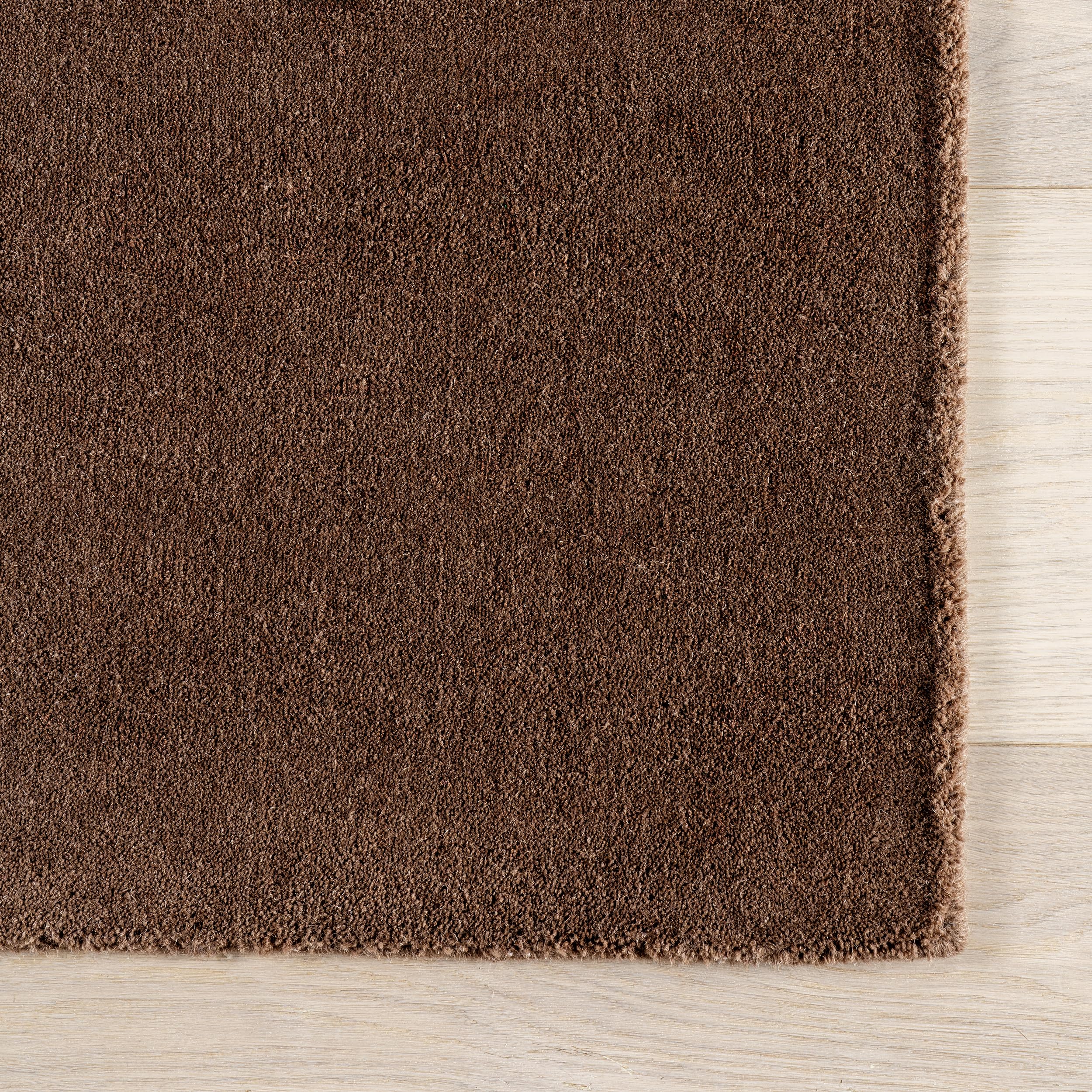 Amazon.com: Rugs USA Maru Handmade, Dark Brown, 5' x 8', Solid