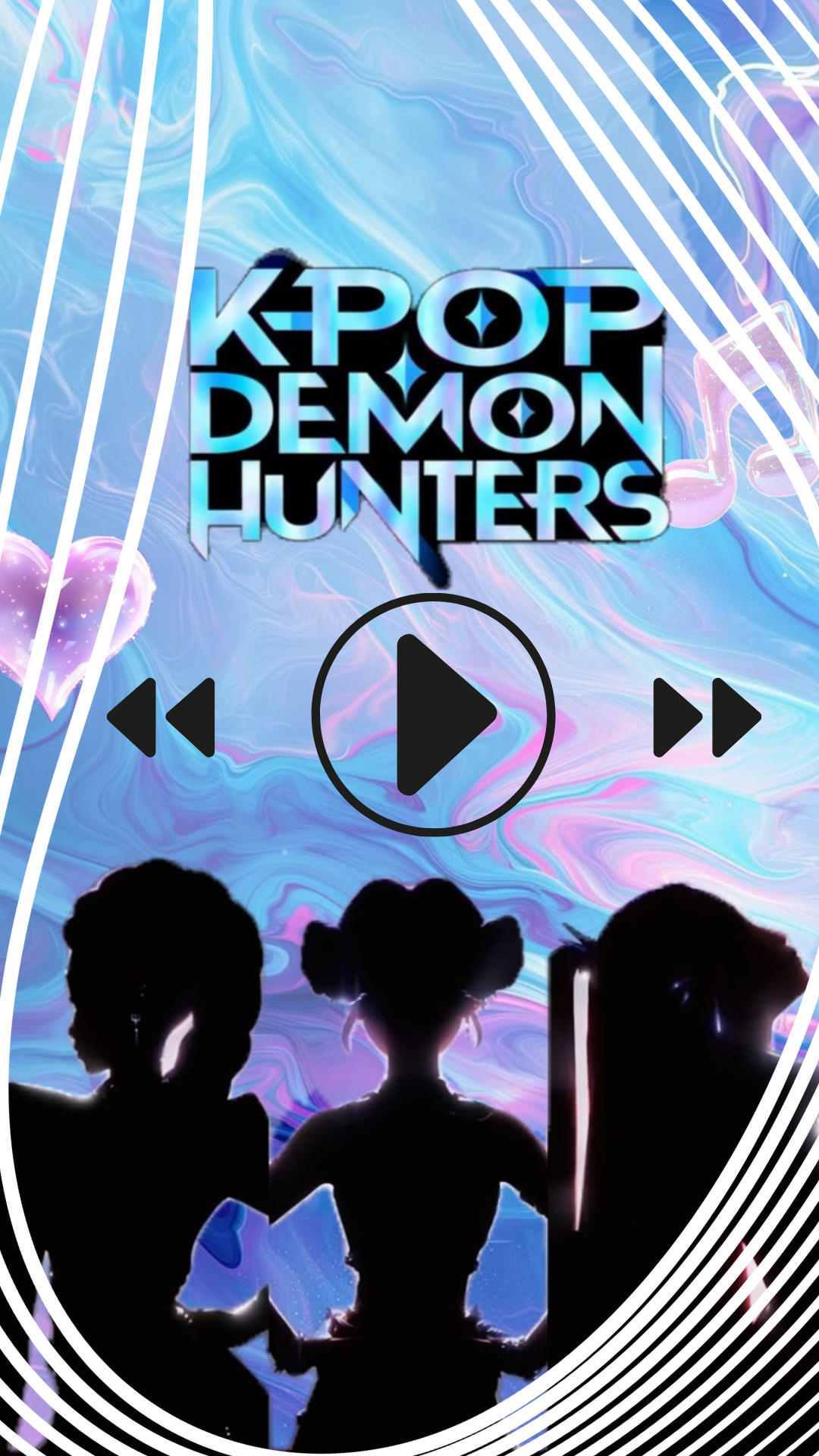 Kpop Demon Hunters Songs & Wallpapers Rumi, Zoey, Jinu, Mira