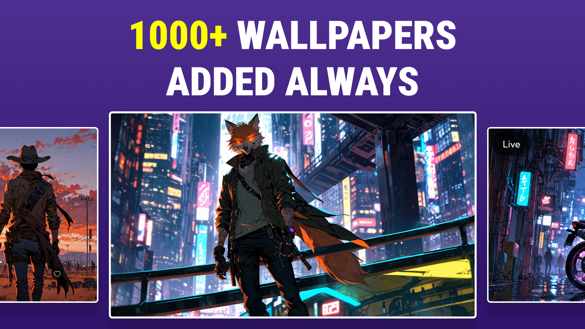 Anime Wallpapers 4K Live – HD Aesthetic Characters & Romantic Themes