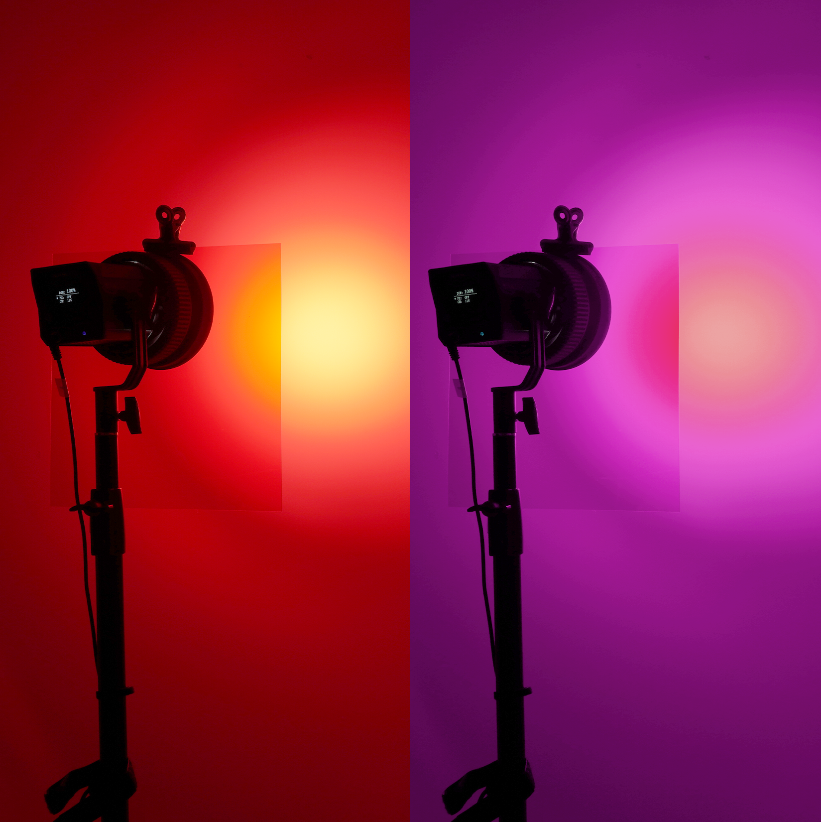 Amazon.com : Lystaii 12Pcs Gel Light Filter Sheets Lighting Gels