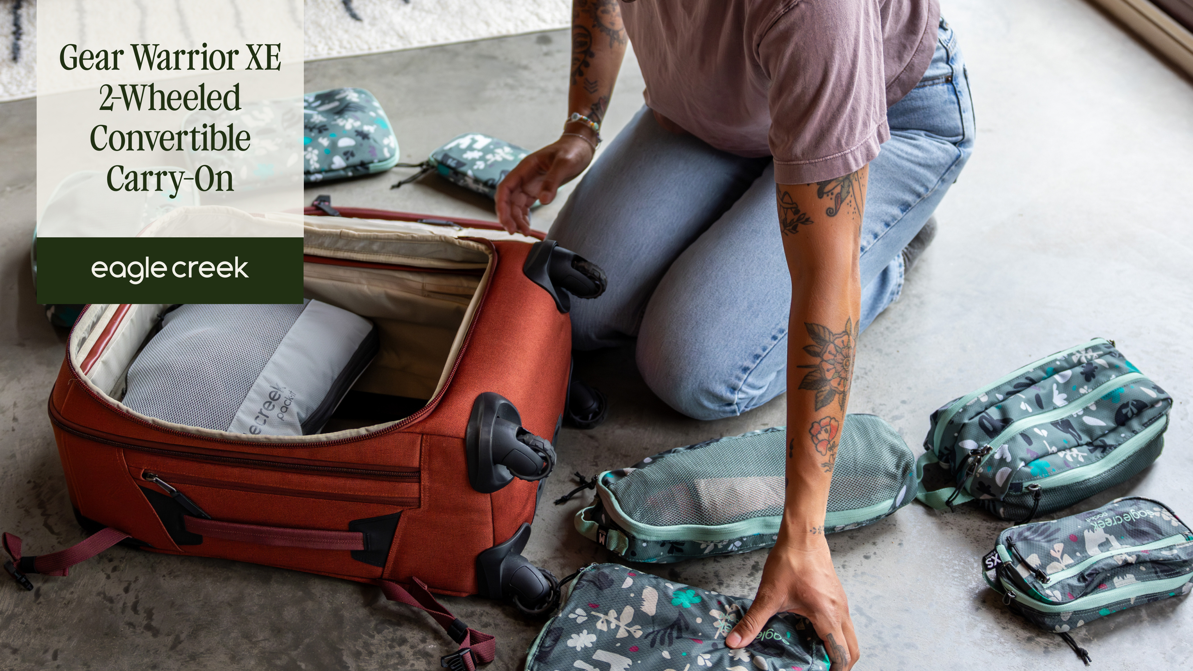 Amazon.com | Eagle Creek Gear Warrior XE 4-Wheel Carry-On Luggage