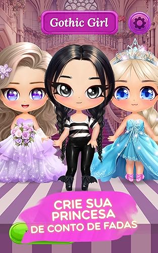 Princesa Mágica – Jogos De Vestir Bonecas Chibi