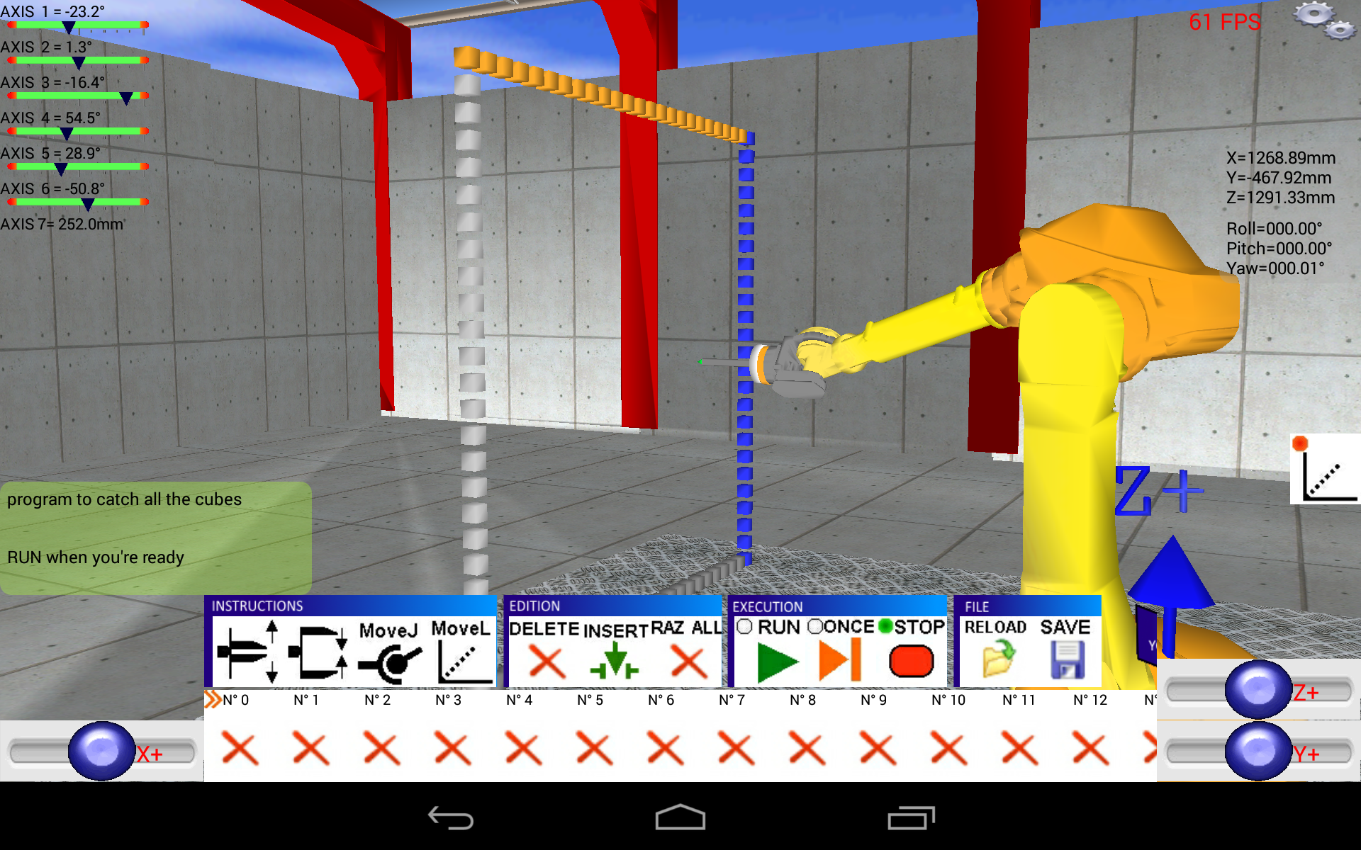 Robotic simulator - Application sur Amazon Appstore