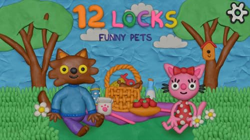 12 Locks Funny Pets