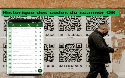 Scanner de code QR / lecteur de code à barres pour tablette Fire – vue 6