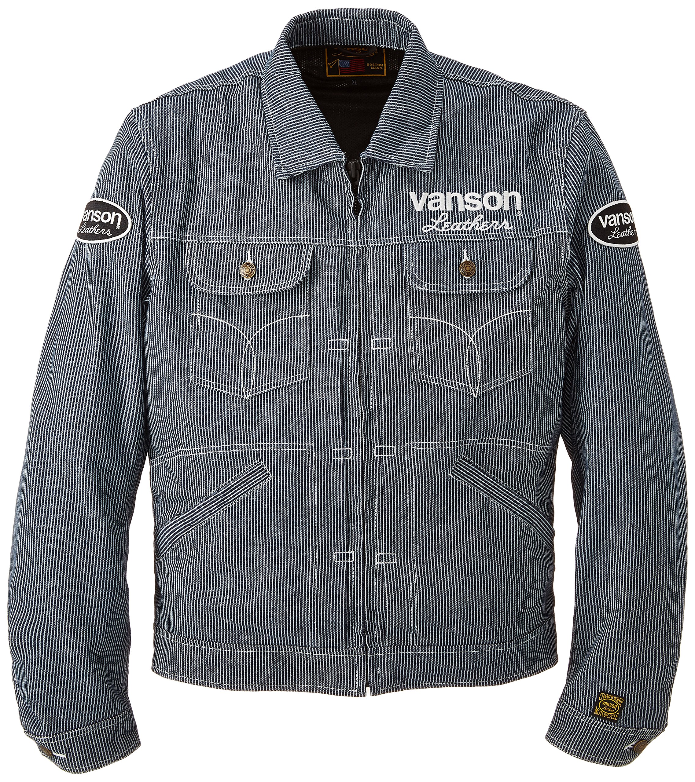 Amazon | VANSON(バンソン) コットンジャケット HICKORY XL VS14108S