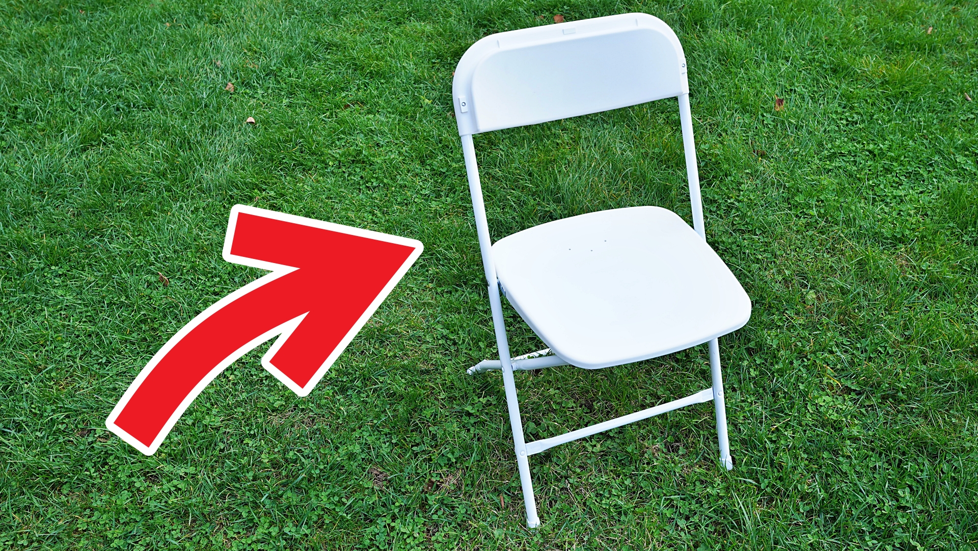 Vingli Plastic Folding White Padded Chairs Lifetime 80155 Loop Leg