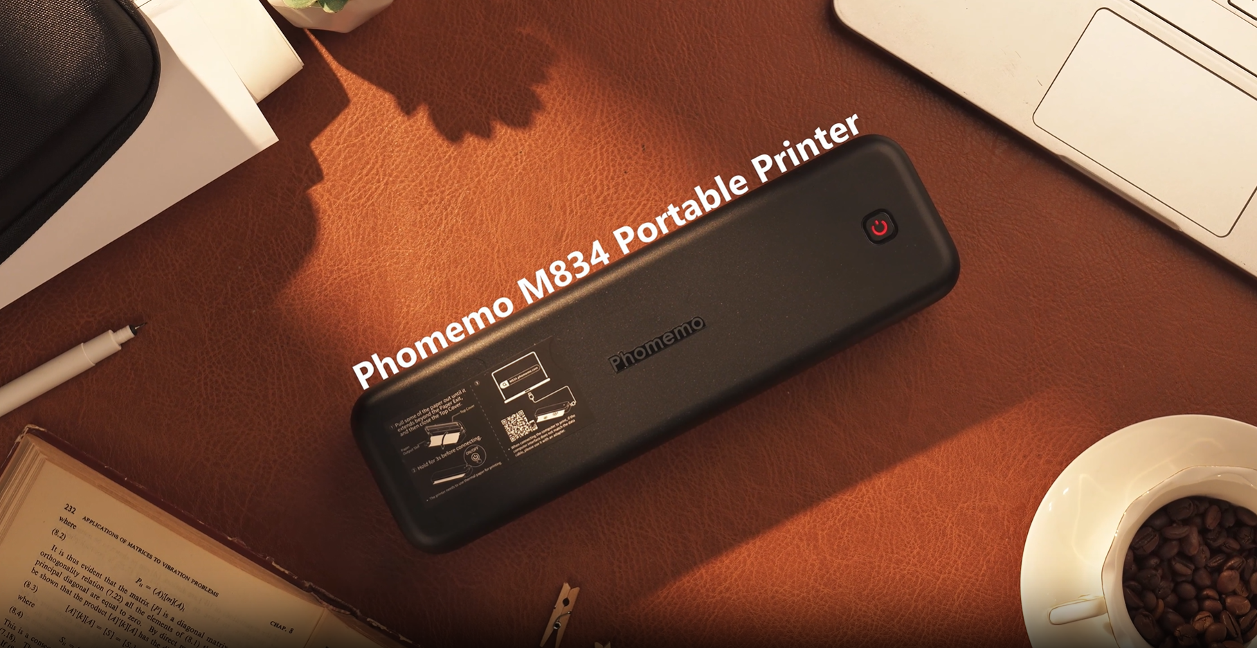 Watch Why Choose Phomemo M834 Portable Printer on Amazon Live