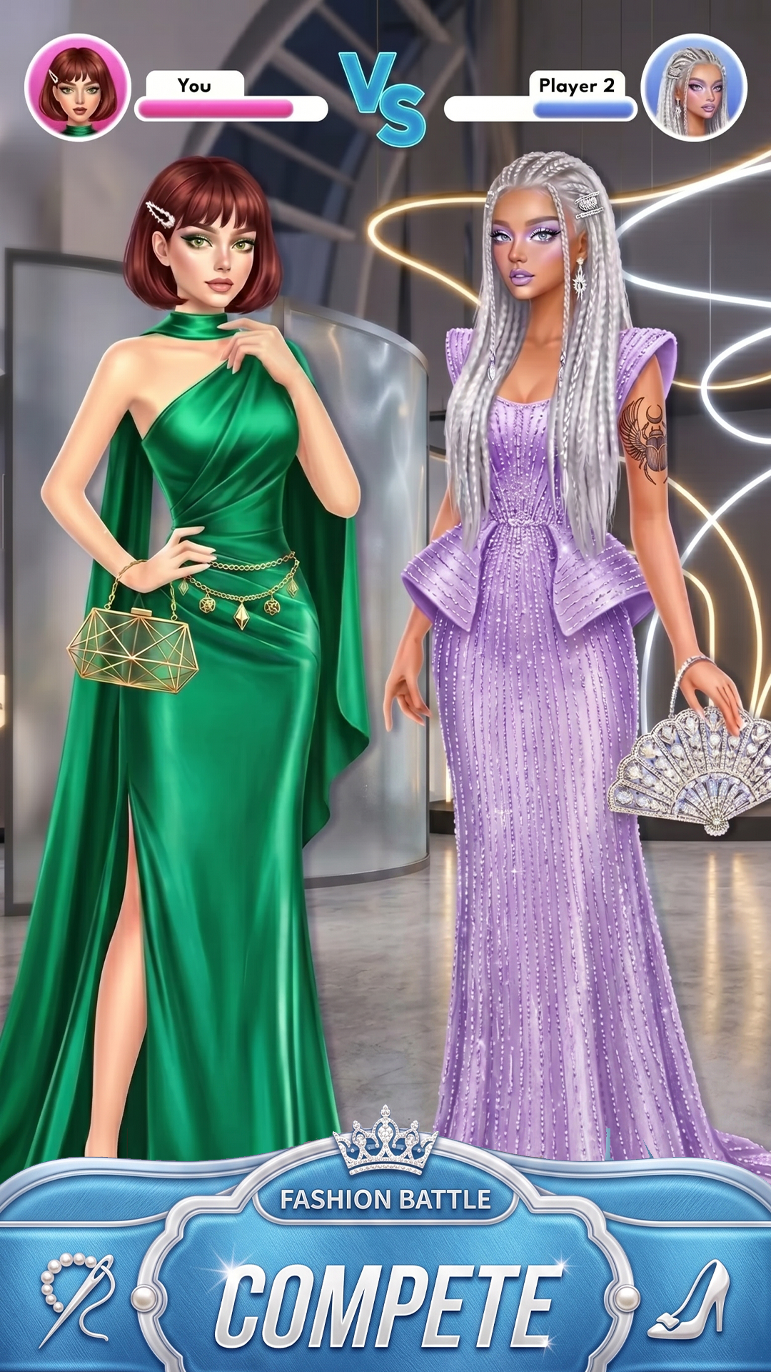 fashion show: dress up game Show : Stylist Girls Makeup and Dressup Games Valeria's Maury Black Wedge Size:UK 13 / US 14 / EUR 47 Discover the magic of red midi cocktail dress