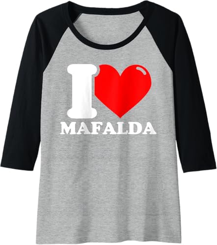 Miniatura 3 de I love Mafalda Raglan Baseball Tee
