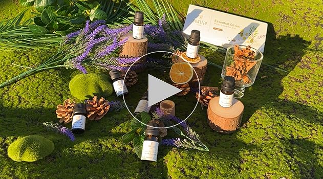 Amazon.co.jp: Sunseed Living 7本セット水溶性アロマオイル