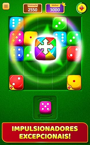 Quebra-cabeças de Dados: Jogo de Quebra-cabeça de Dados para Crianças e Adultos com Diversão Intermi
