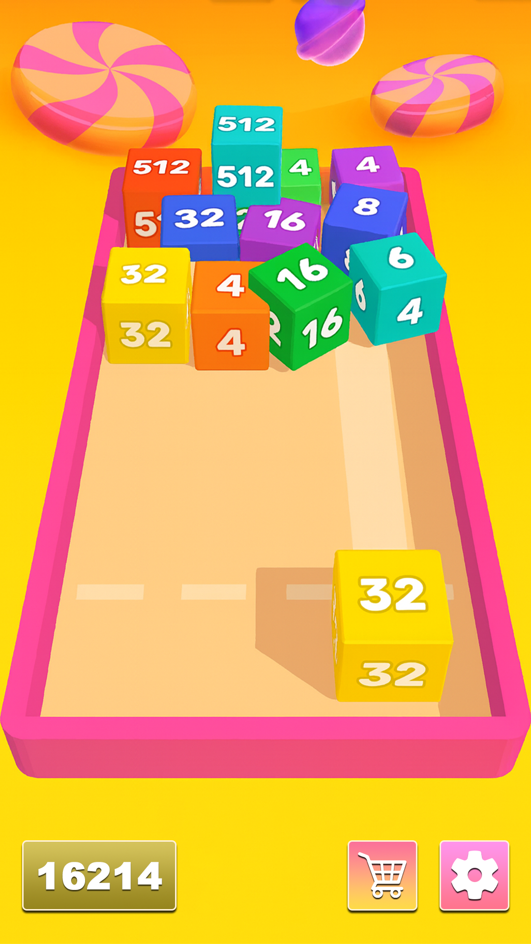 2048 Cube Merge Puzzle Challenge - Merge Cubes - App on Amazon