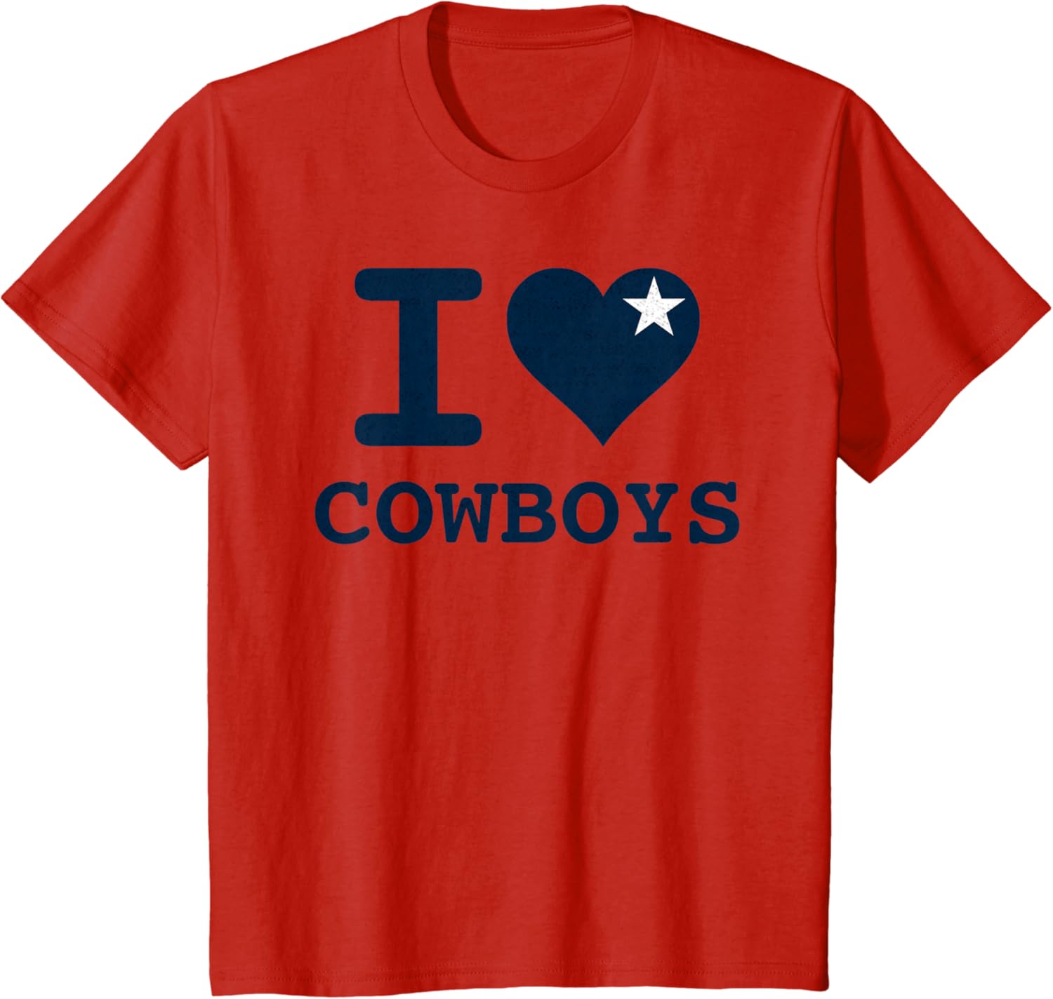 I love cowboys t shirt Clearance