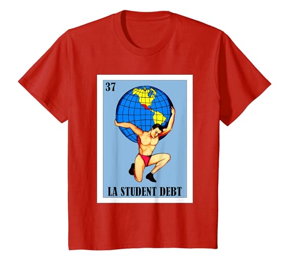 Amazon.com: Loteria Shirts - El Mundo Parody -La Student ...