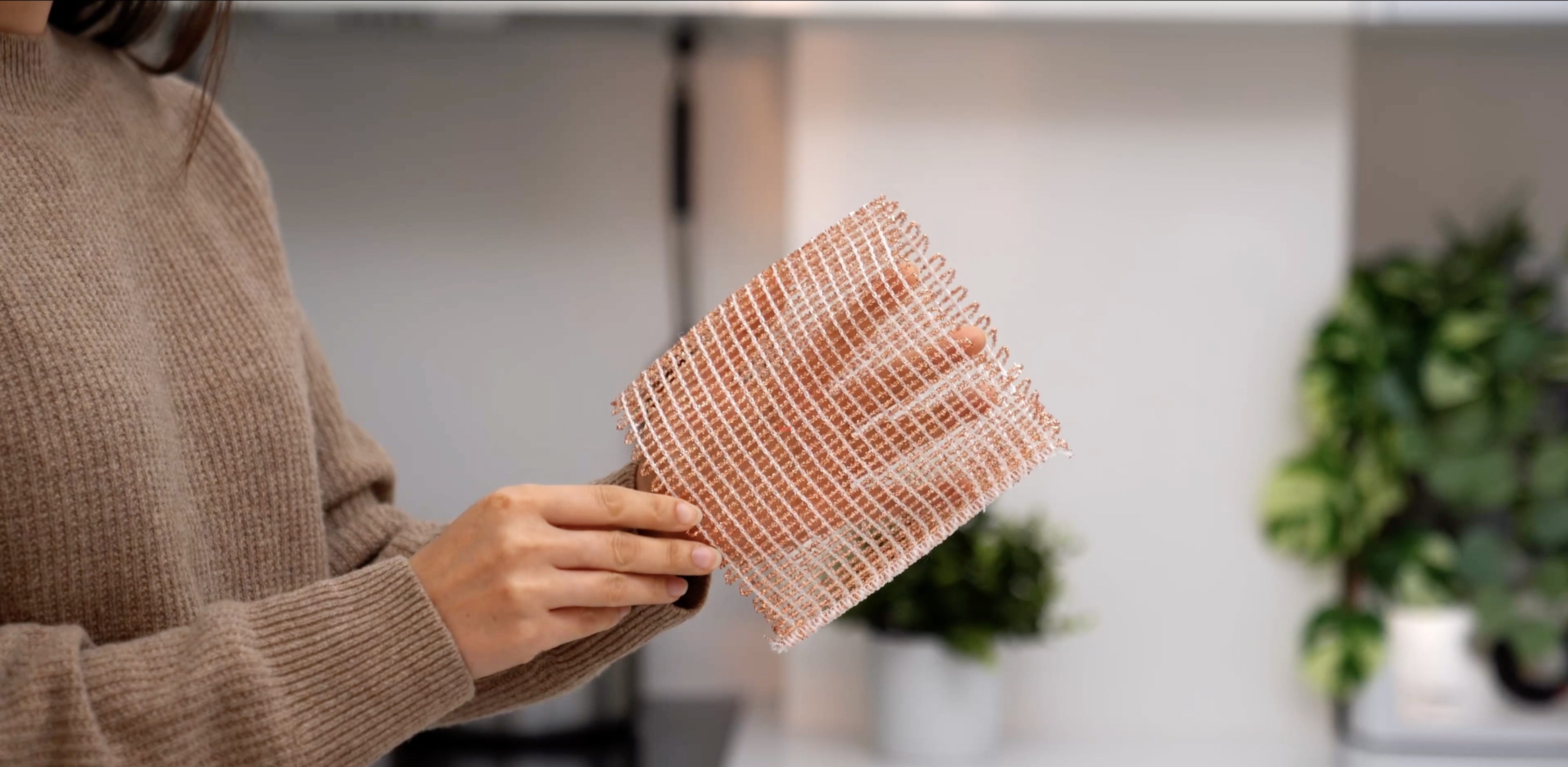 Copper Scrubbing Pads 3 Pack | 2-Ply Non-Abrasive Metal Mesh