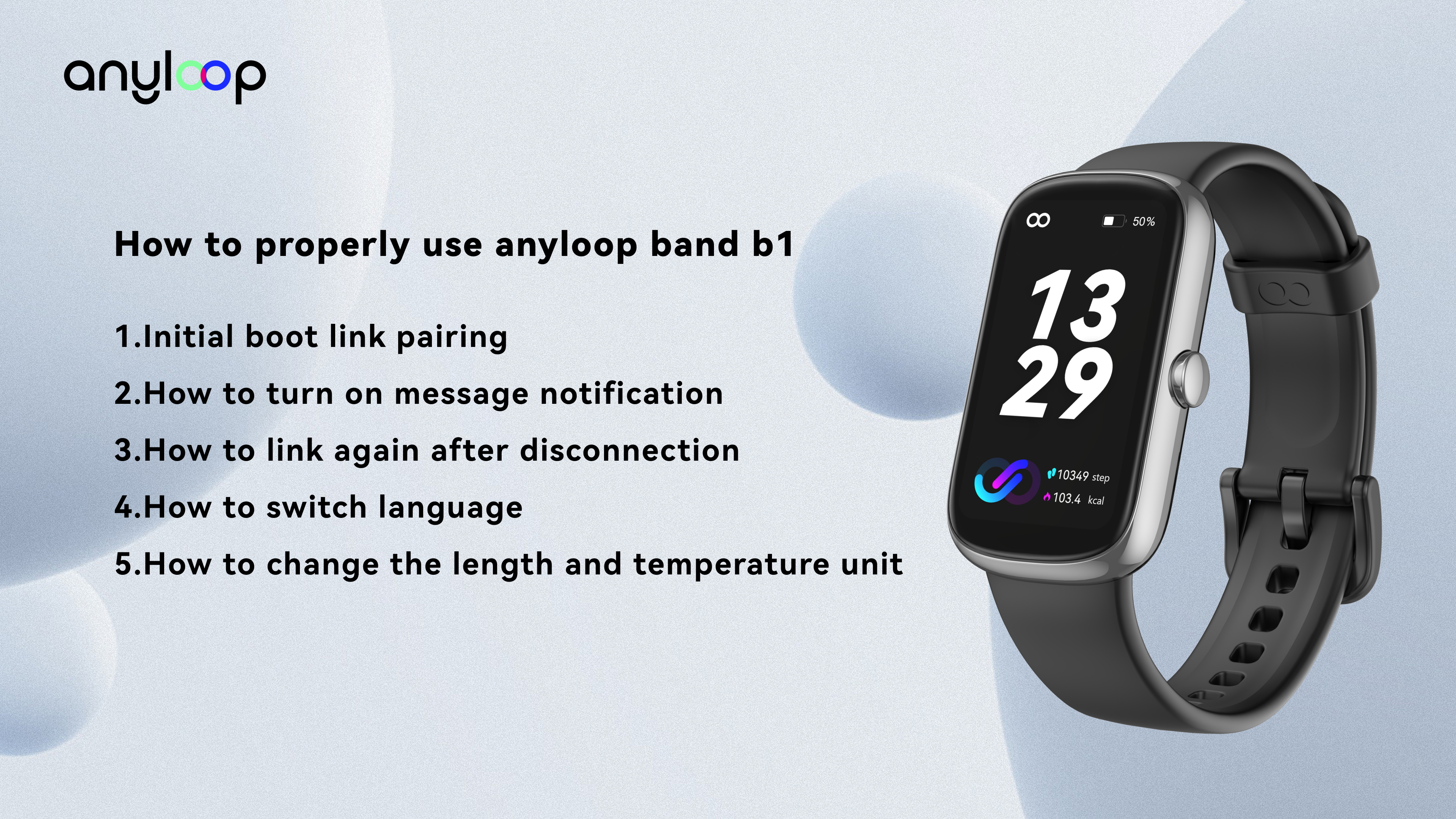 Watch How to use anyloop band B1? on Amazon Live