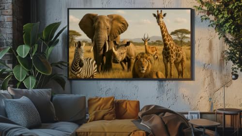 Ambiance safari africain - Paix des prairies sauvages de la savane – vue 9