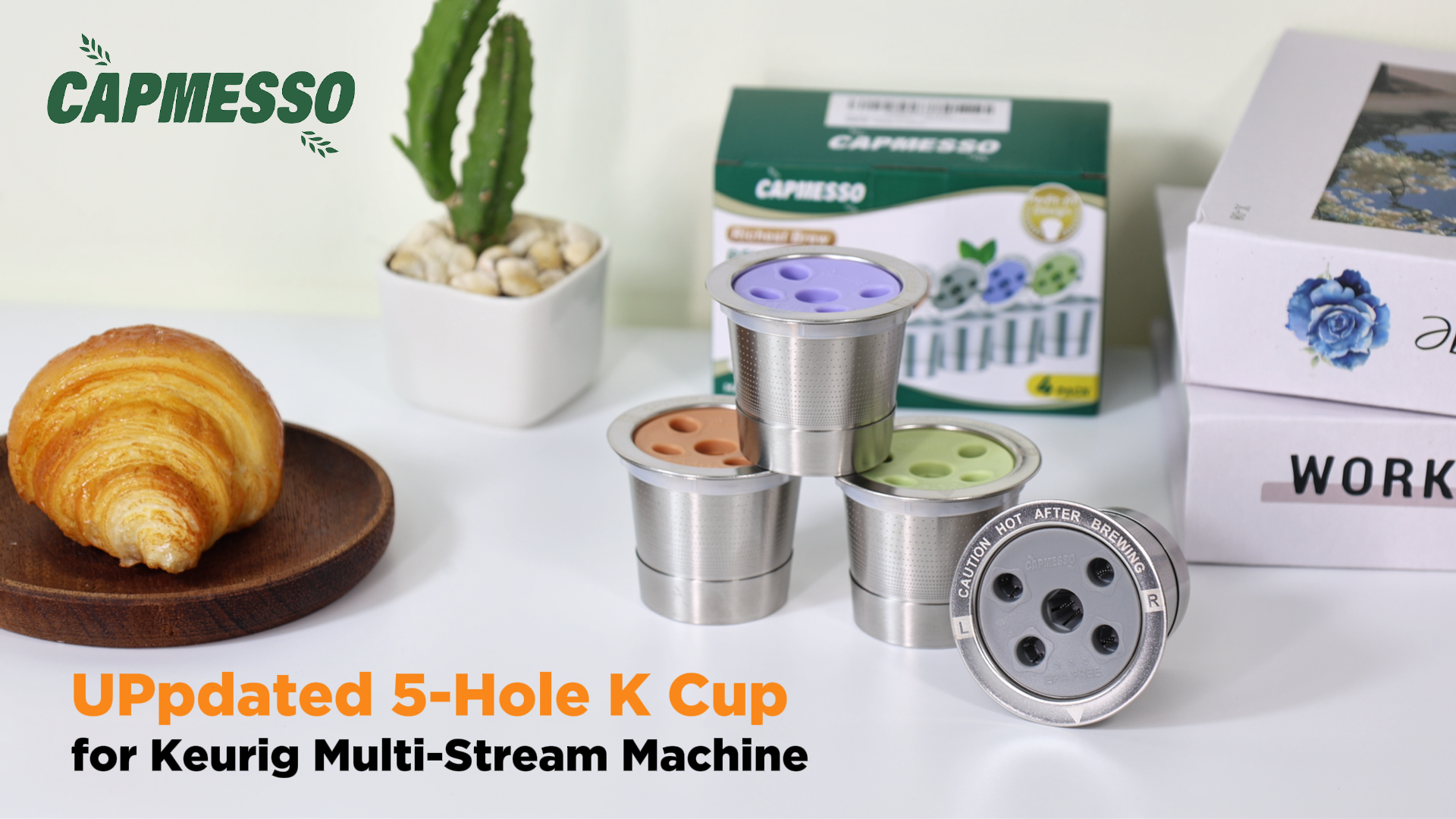 Amazon.com: CAPMESSO Reusable K Cups for Keurig: 2025 Updated My K