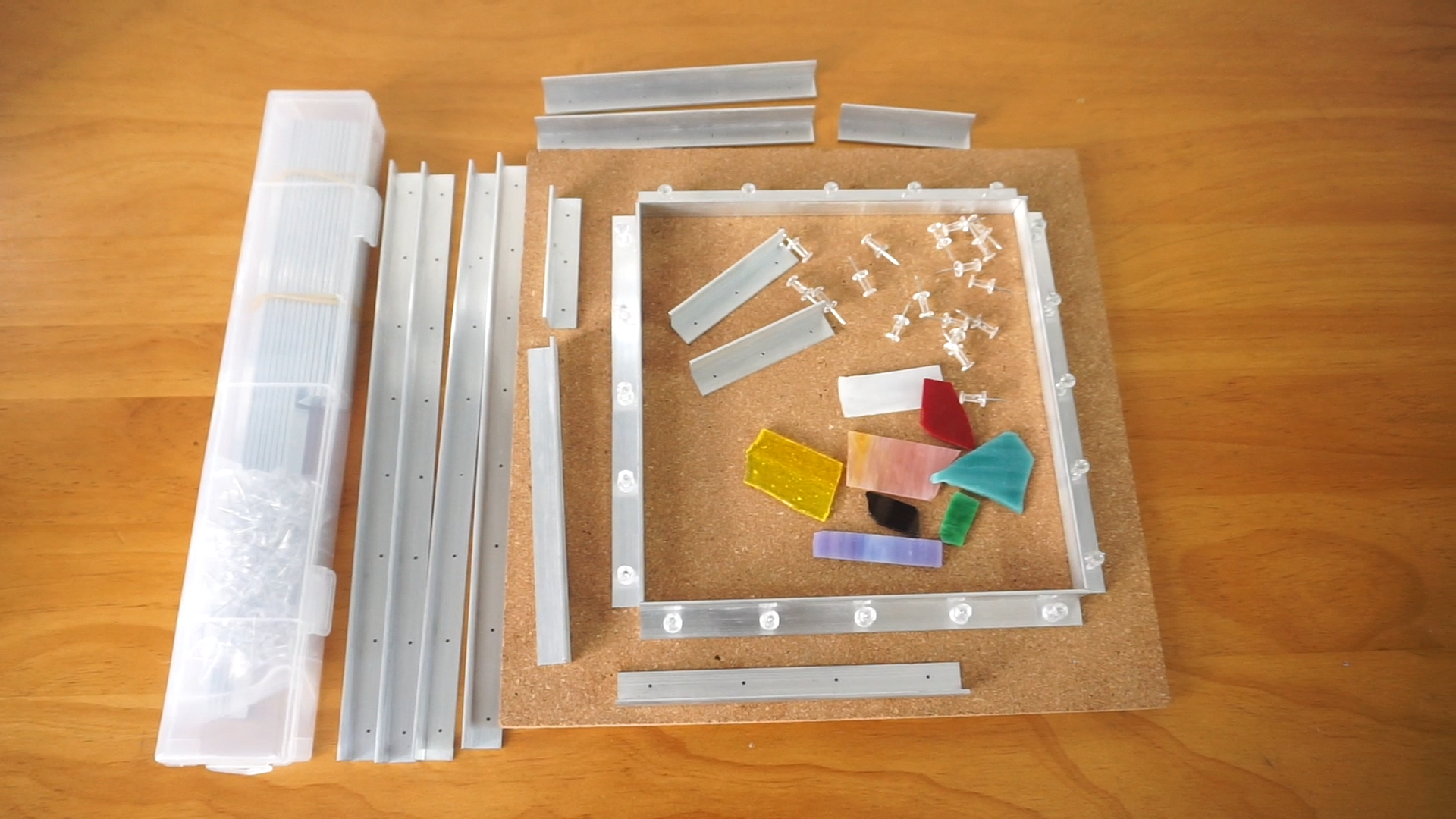 PATIKIL 4 Pack Layout Block System For Stained Glass Panels 12" 8" 6" 3 - View #9
