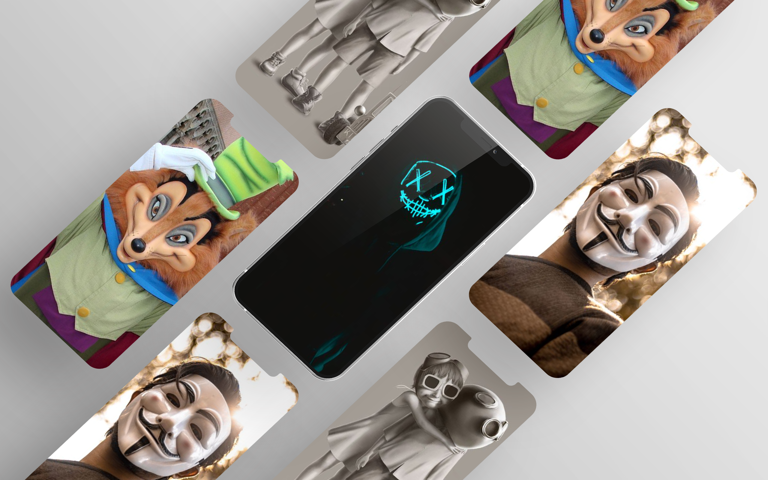 Mask Wallpapers HD & Backgrounds app | No Ads | Lock & Home Screen ...