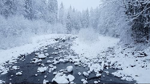 Relaxing Snow Screensaver