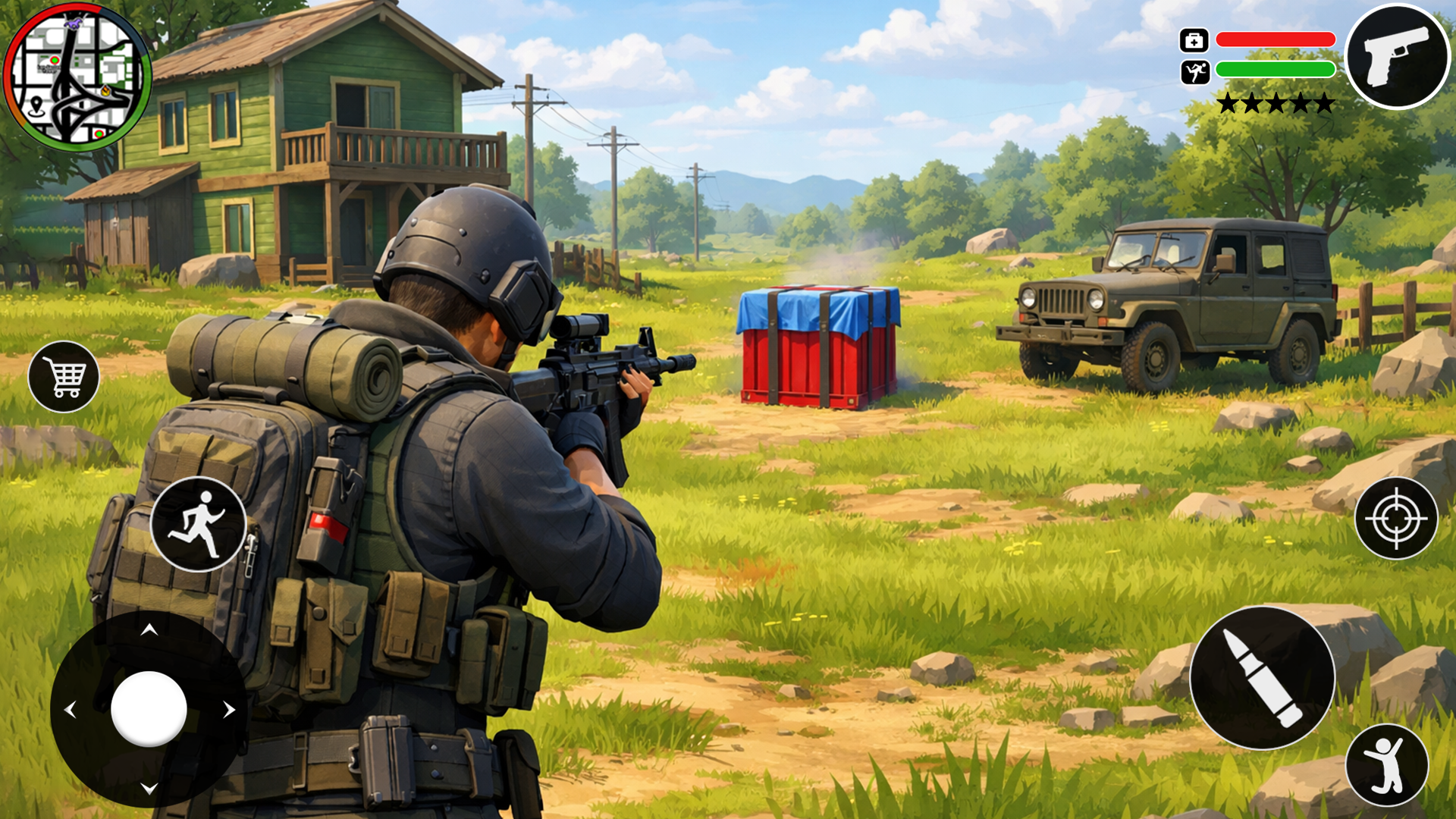 Real FPS Shooter Gun Strike Commando Action - Counter Terrorist Attack ...