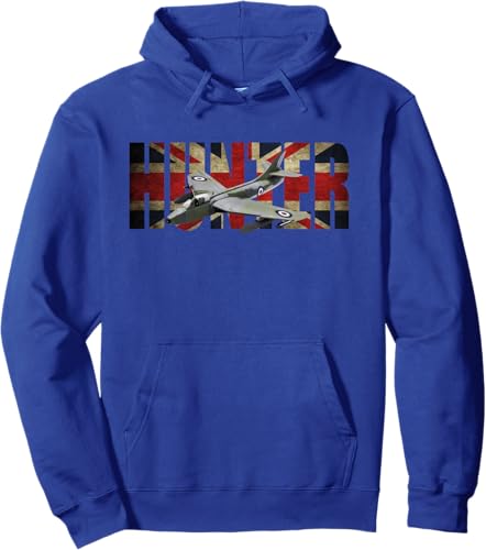 Miniatura 4 de RAF Hawker Hunter Jet Fighter Plane Pullover Hoodie
