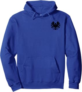 Agents of S.H.I.E.L.D. Black Out Eagle Badge Sudadera con Capucha