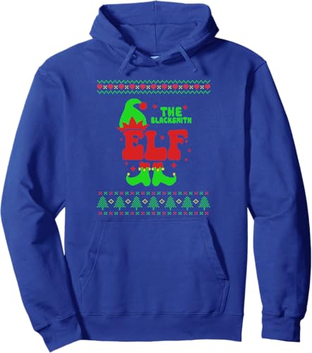 Miniatura 4 de Blacksmith Elf Family Matching Ugly Sweater Christmas Pjs Pullover Hoodie