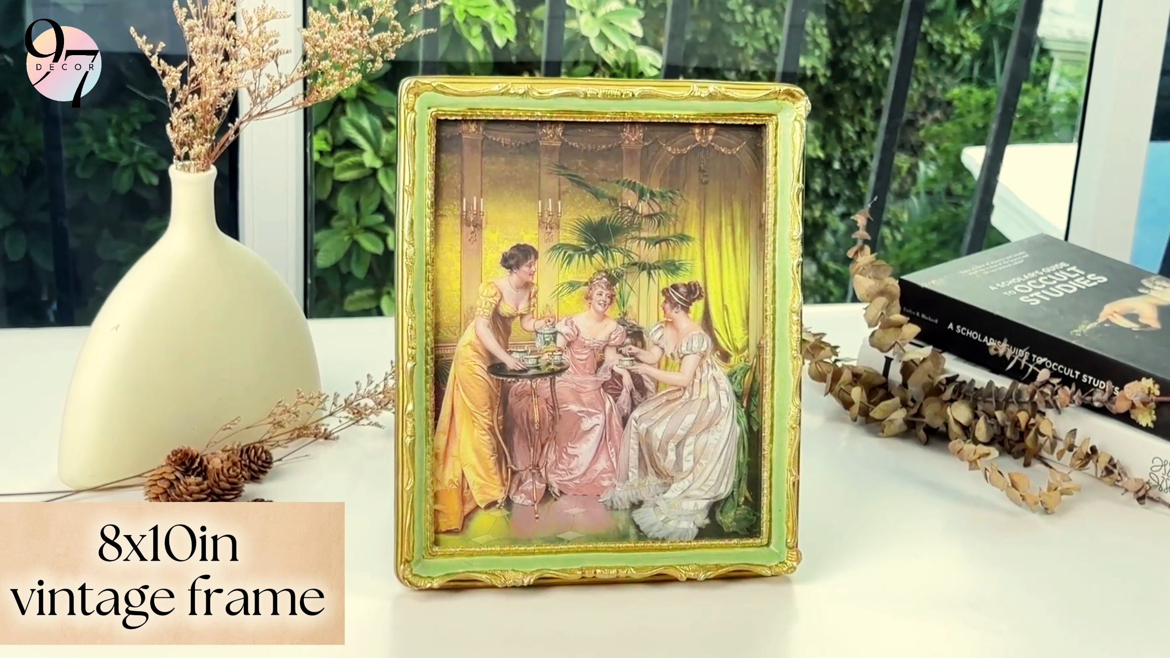 Amazon.com - 97 Decor 8x10 Vintage Picture Frame - Antique 8x10