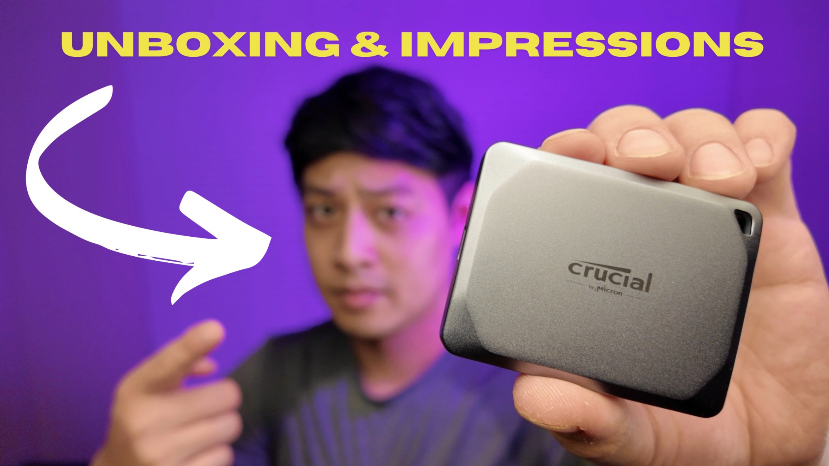 Watch Unbox and Review Of Crucial X9 Pro 1TB Portable SSD 1050MB/s