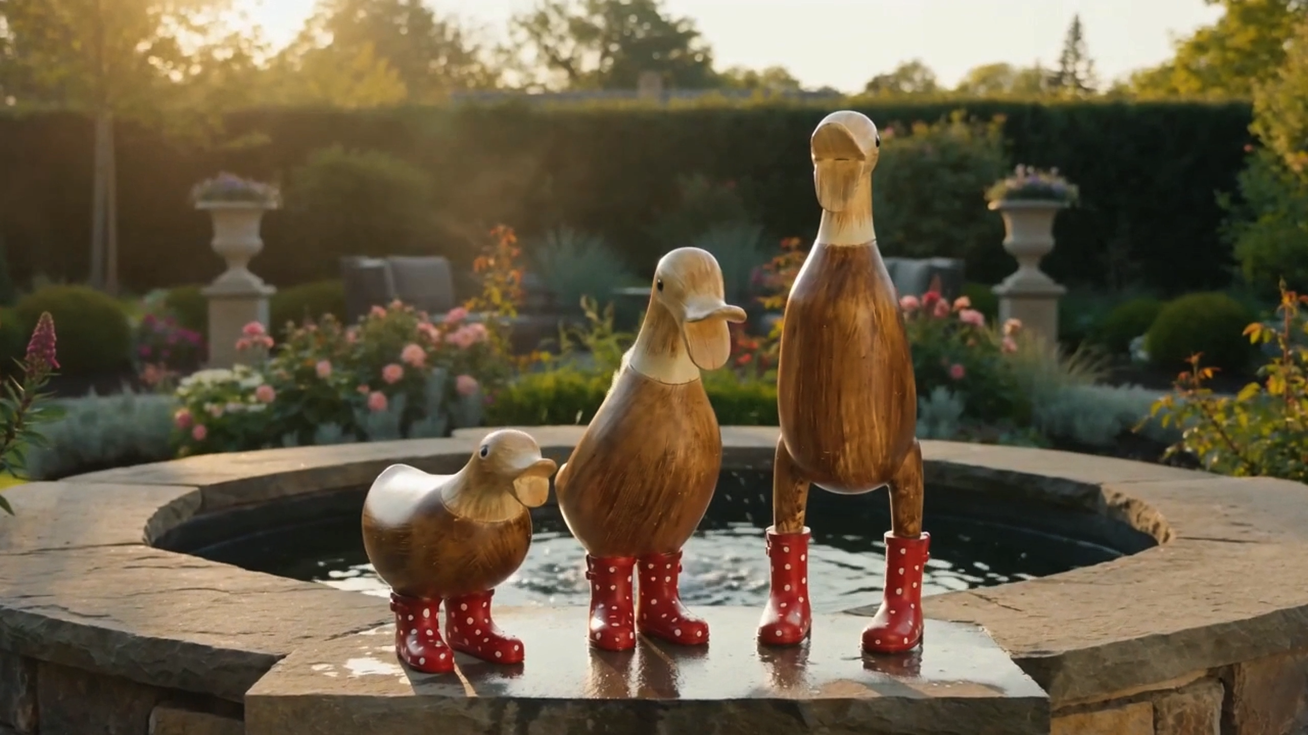 Amazon.com: Duck with Boots, Yard Decorations Yard Art Garden