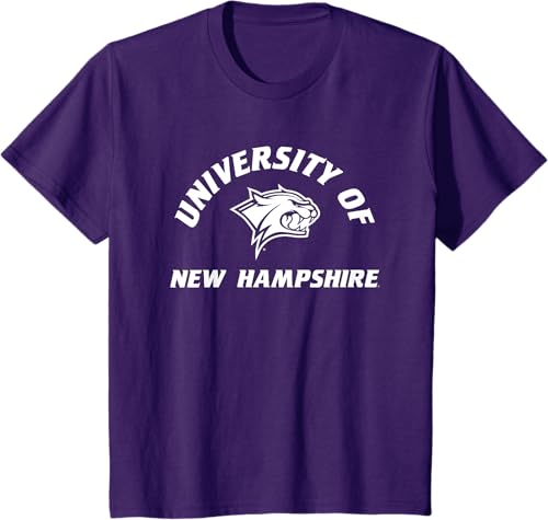 Miniatura 3 de University of New Hampshire UNH Wildcats - Camiseta grande de un color, Azul