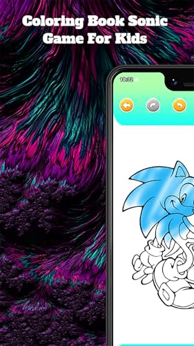 Coloring Book The Hedgehoog Game For Kids